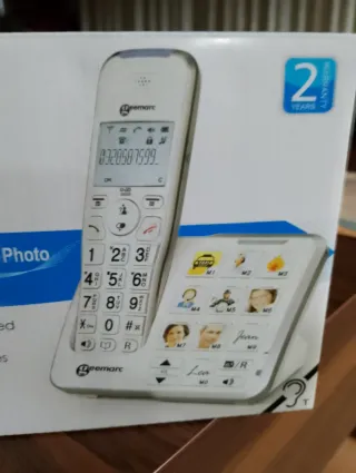 Teléfono Inalámbrico Geemarc para Mayores