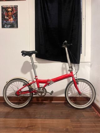 Bicicleta Plegable R20 Roja