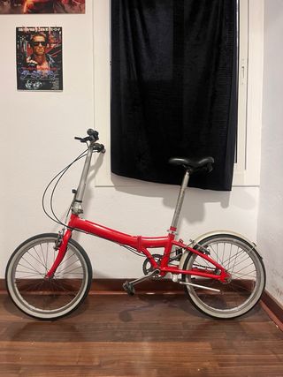 Bicicleta Plegable R20 Roja