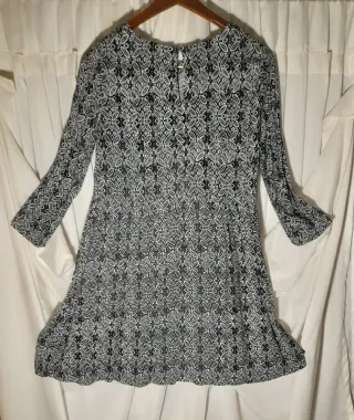 Vestito donna fantasia geometrica