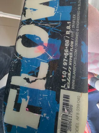 Esquís infantiles 110cm