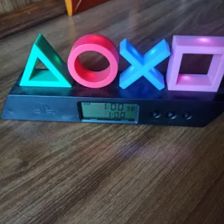 Reloj Despertador PlayStation Colacao