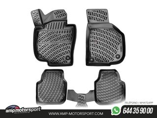 ALFOMBRILLAS DE GOMA RIZLINE PARA SKODA SUPERB 2008-2015