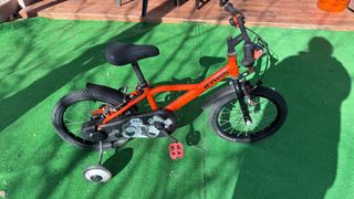 Bici infantil 16 Btwin naranja