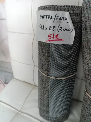 3 unidades Liquidación alfombras gris y turquesa