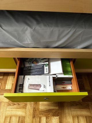 Cama nido con cajones