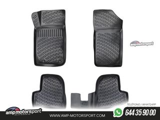 ALFOMBRILLAS DE GOMA RIZLINE PARA PEUGEOT 206 3P/5P 1998--