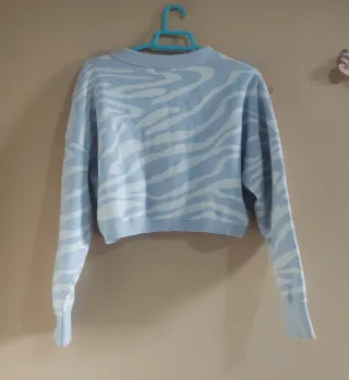 Rebeca Shein azul y blanco