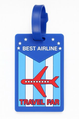 Lote 7 etiquetas de equipaje de viaje