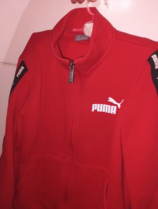 Sudadera Puma Talla 7/8 Años Niño/Niña