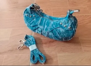 Bolso vaquero azul denim con 2 correas! (NUEVO!)