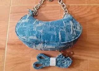 Bolso vaquero azul denim con 2 correas! (NUEVO!)