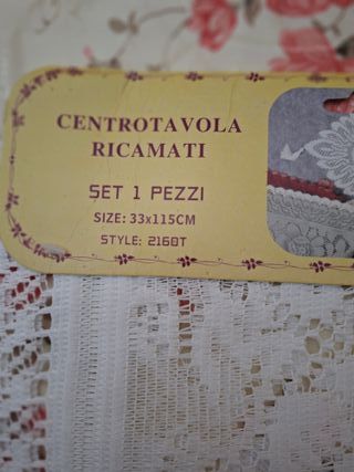 Set centrotavola in poliestere