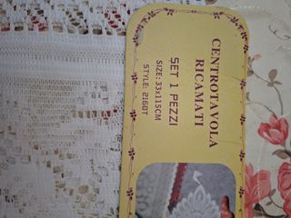 Set centrotavola in poliestere