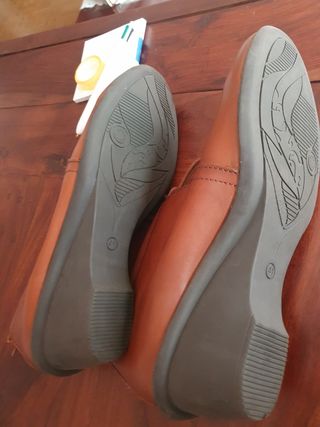 Botines piel marrones talla 41