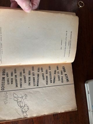 Fumetto Paperone alle olimpiadi ed.1968