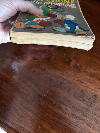 Fumetto Paperone alle olimpiadi ed.1968