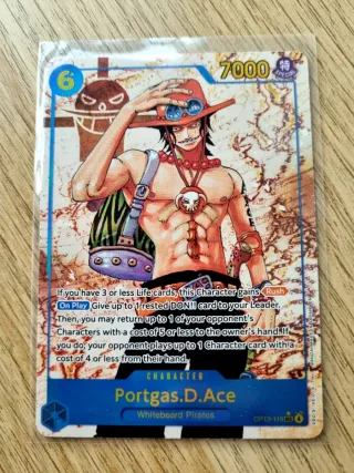Portgas D. Ace OP13-119 V.2 Carta One Piece