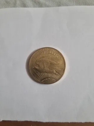 COPIA Moneda 20 Dólares 1921.