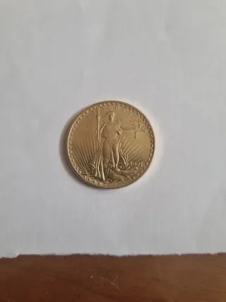COPIA Moneda 20 Dólares 1921.