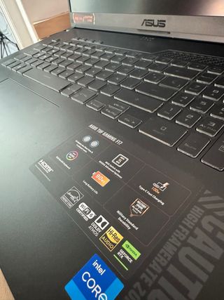 Portátil Gaming ASUS F17 Negro