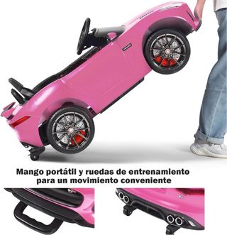COCHE ELECTRICO INFANTIL ROSA