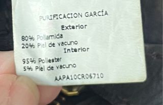 Bolso Purificación García Marrón Chocolate