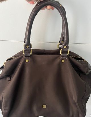 Bolso Purificación García Marrón Chocolate