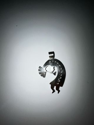 Dije Plata Sterling Antiguo Kokopelli