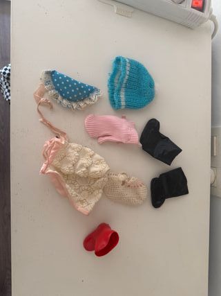 Lote Ropa Muñecas Vintage Años 70/80