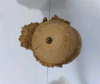 Testa Polifemo Scultura Legno