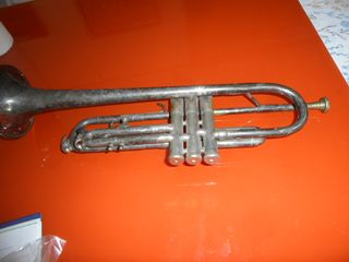 Trompeta plateada