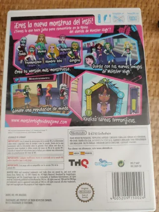 Kit Wii Monster High + Controller