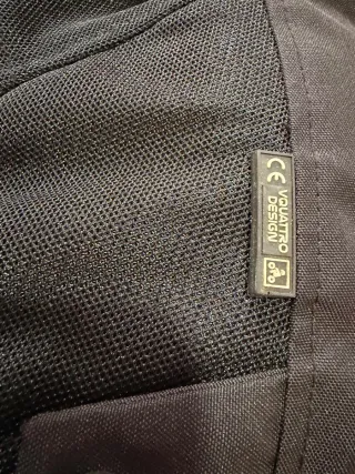 Chaqueta Moto Mujer Negra