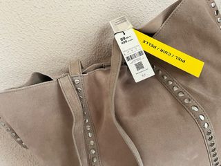 Bolso shopper piel con tachuelas Parfois