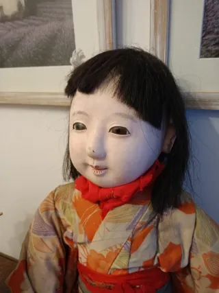 Muñeca japonesa Ichimatsu antigua