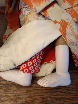 Muñeca japonesa Ichimatsu antigua