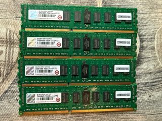 RAM 32GB Transcend DDR3 1600MHz (4x8GB)