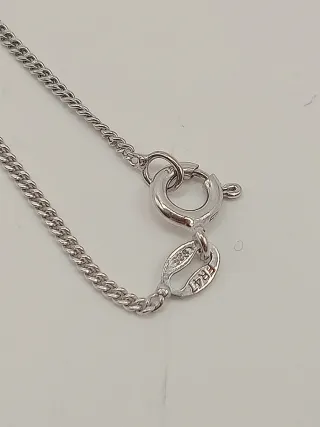 Collana donna argento 925 grumetta goccia zirocne