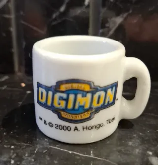 Mini Tazza Ceramica Digimon Vintage 2000