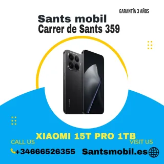 Xiaomi 15T Pro 1TB Negro cómo nuevo