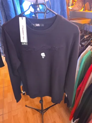 Sudadera Karl Lagerfeld Negra