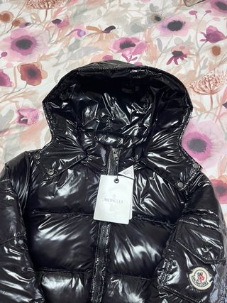Chaqueta Moncler Negra Plumífero