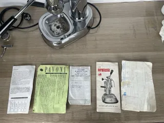 La Pavoni 2a Europiccola Macchina Caffè Argento