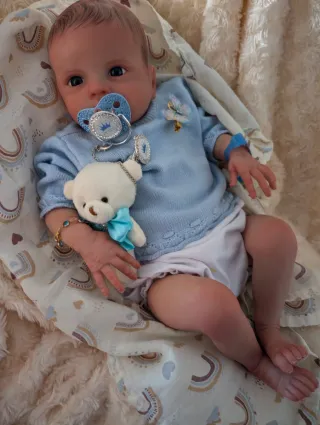 Reborn ojos de cristal realizado con genesis