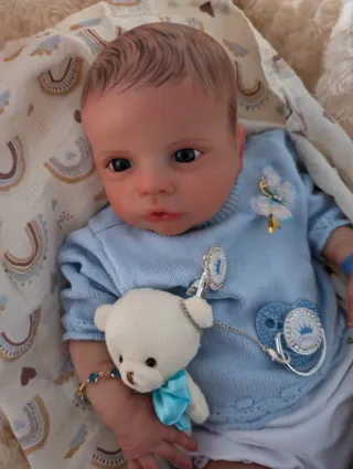 Reborn ojos de cristal realizado con genesis