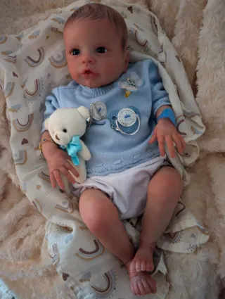 Reborn ojos de cristal realizado con genesis