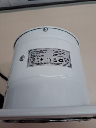 Extractor de aire HG Power 150 mm silencioso