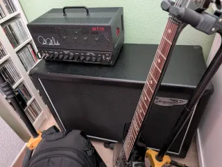 Amplificador PRS MT15 + Cabina 2x12 V30