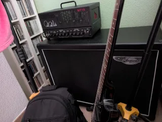 Amplificador PRS MT15 + Cabina 2x12 V30